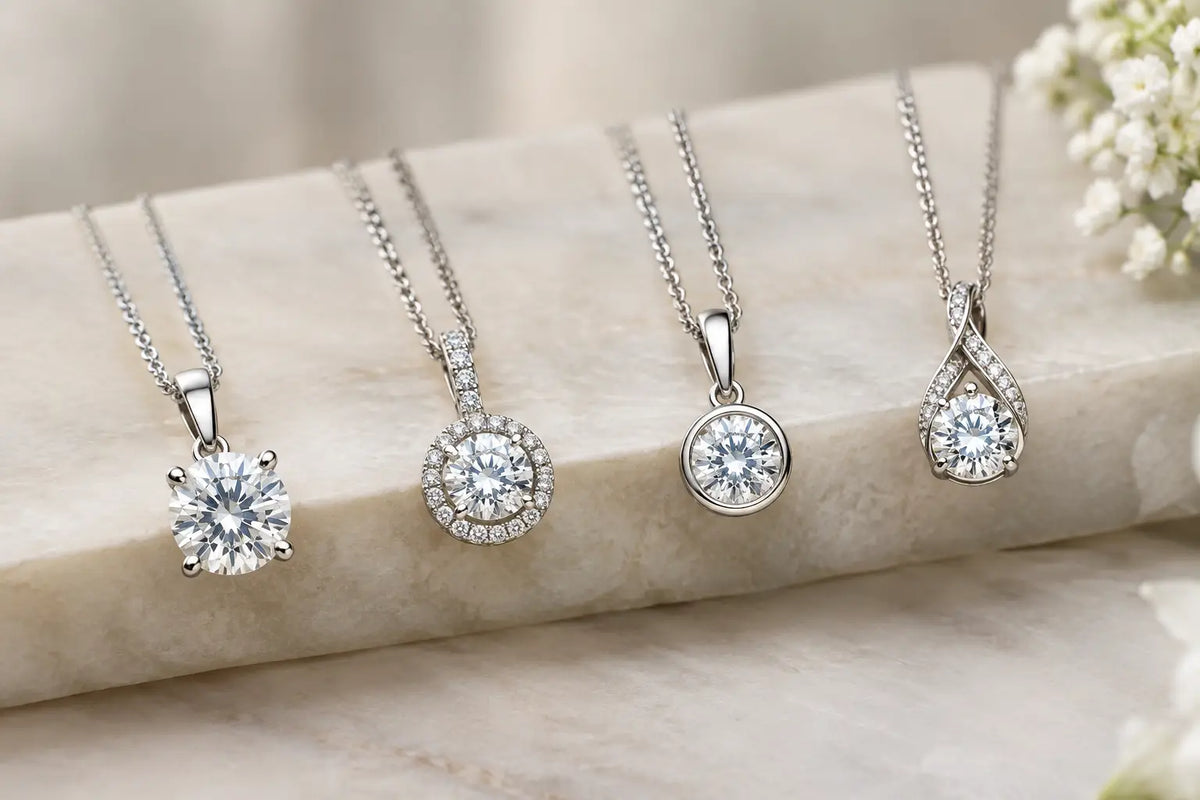 Diamond Solitaire Pendant Styles to Know