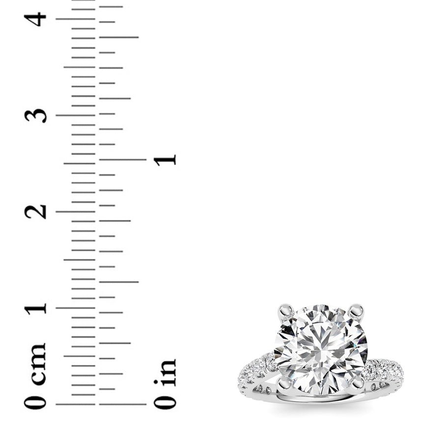 14K White Gold Ring KJ02394R.RD-3.75-21F