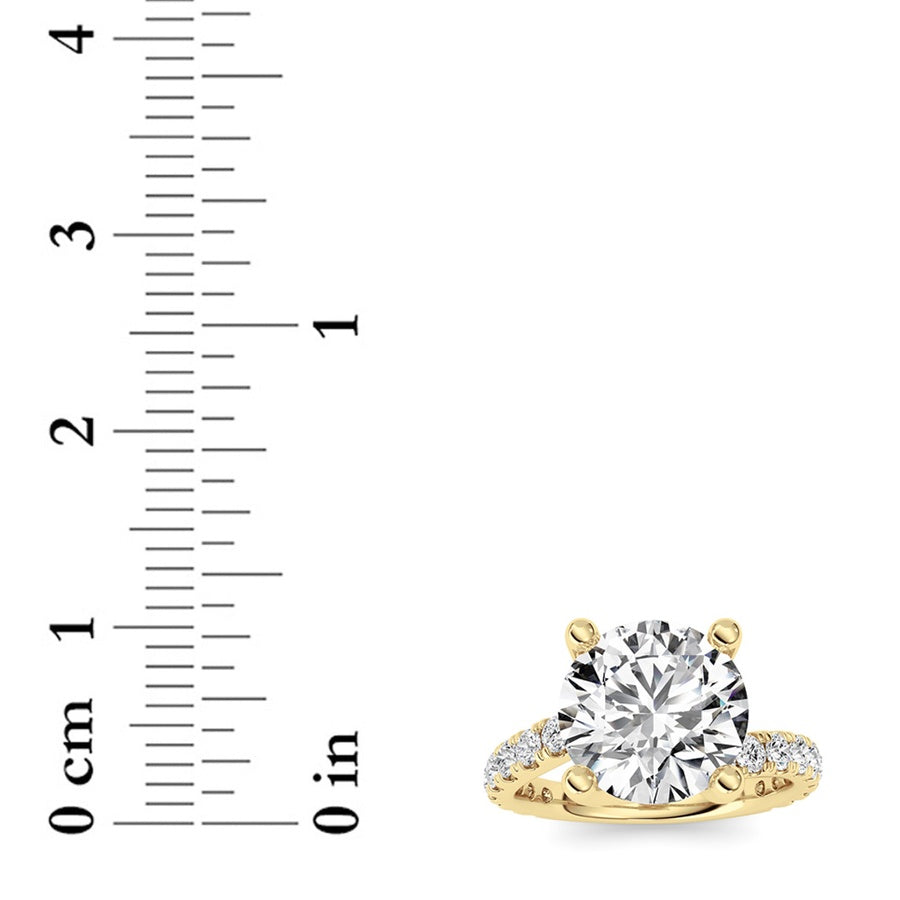 14K White Gold Ring KJ02394R.RD-3.75-21F