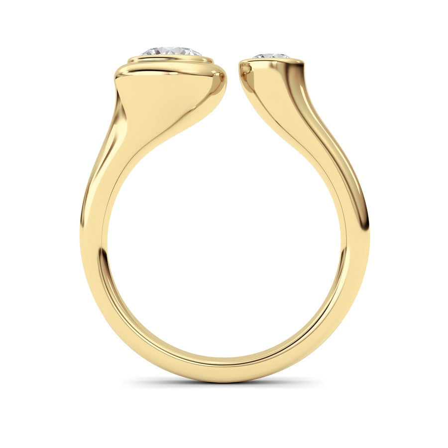 14K Yellow Gold Ring KJ02527R.RD-1-22F