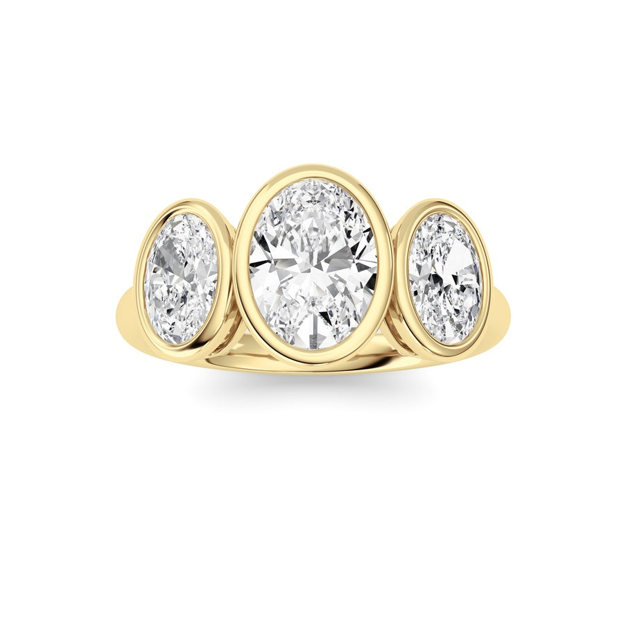 14K Yellow Gold Ring KJ02697R.OV-2-22F