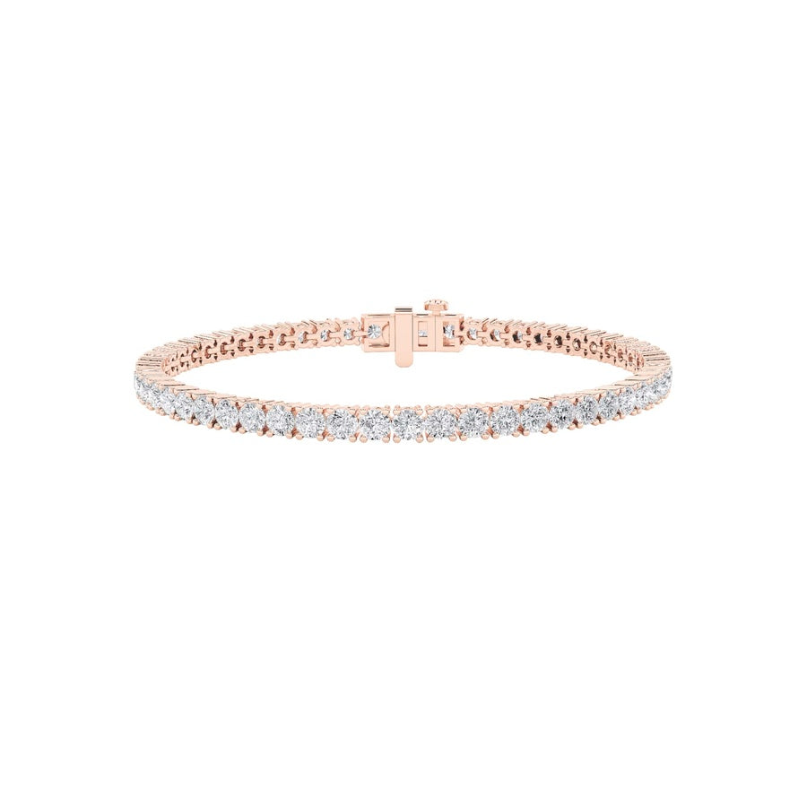 Round Shape Classic Tennis Bracelet lab grown diamond