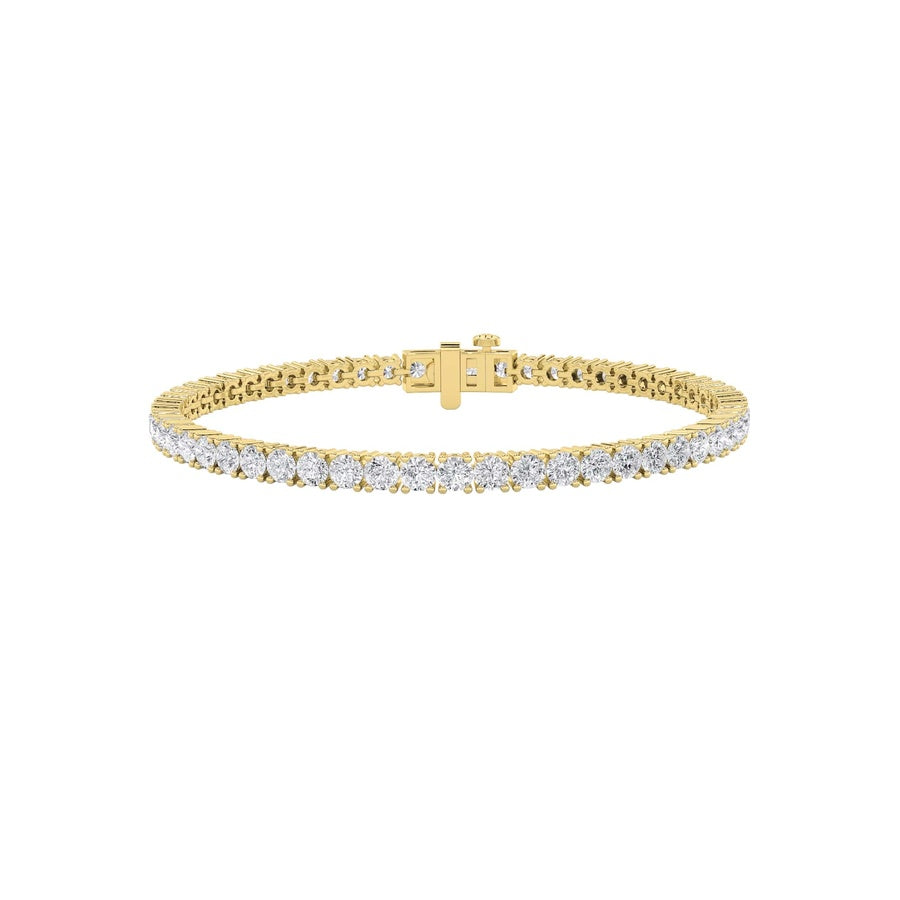 Round Shape Tennis Bracelet lab grown diamond