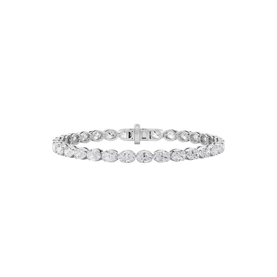 Oval Shape Bracelet lab grown diamond