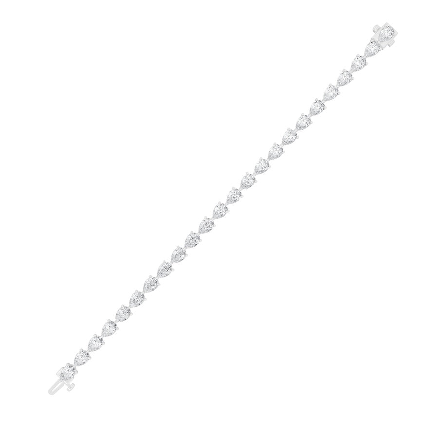 Pear Shape East West Bracelet lab grown diamond