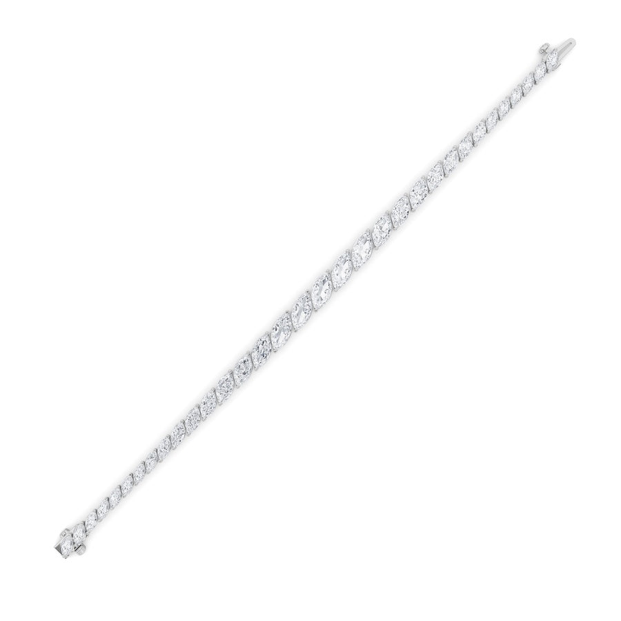Marquise Shape Bracelet lab grown diamond