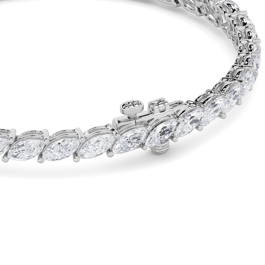 Marquise Shape Bracelet lab grown diamond