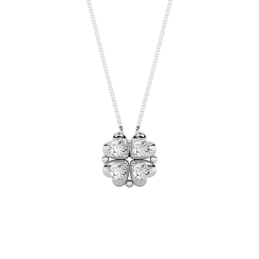 Heart Shape Necklace lab grown diamond