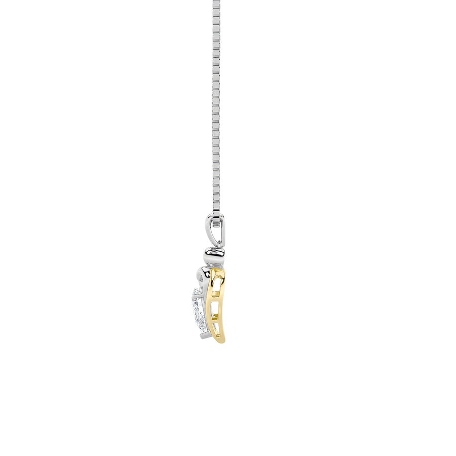 Heart Shape Pendant lab grown diamond