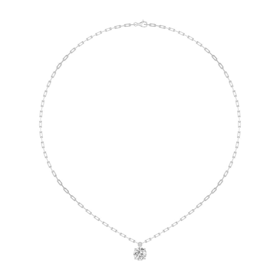 Round Shape Strata Chic Collection Necklace lab grown diamond