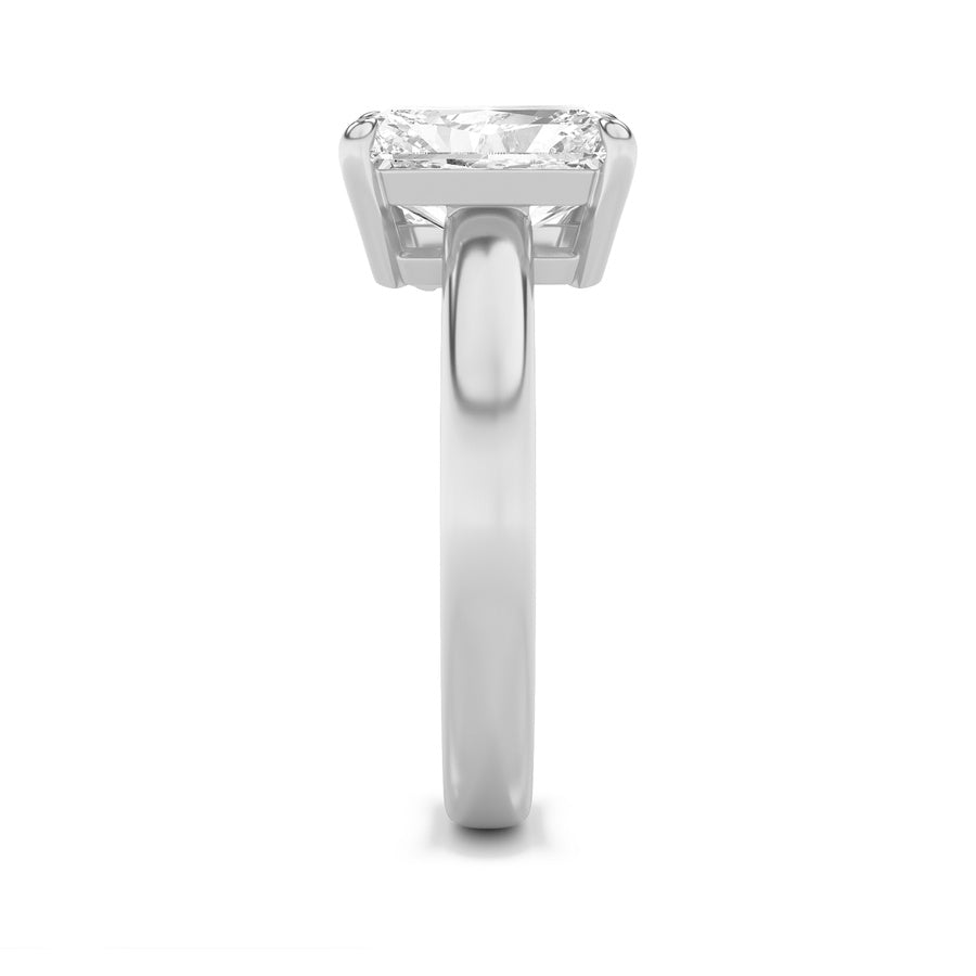 Radiant Shape Toi Et Moi Fashiion Ring lab grown diamond