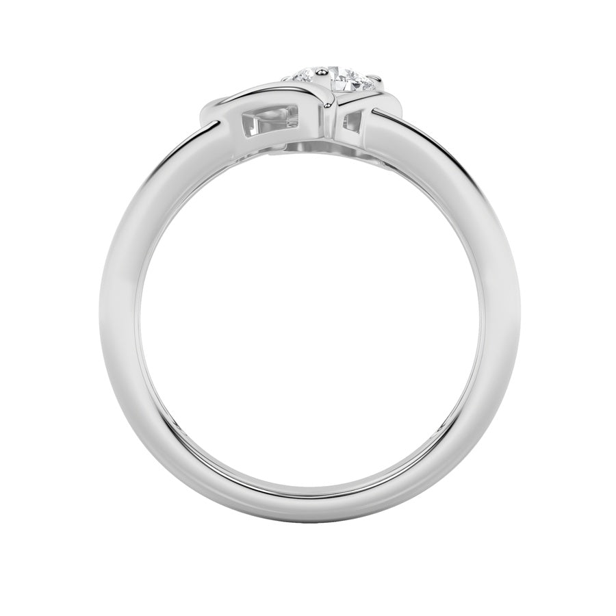 Heart Shape Ring lab grown diamond