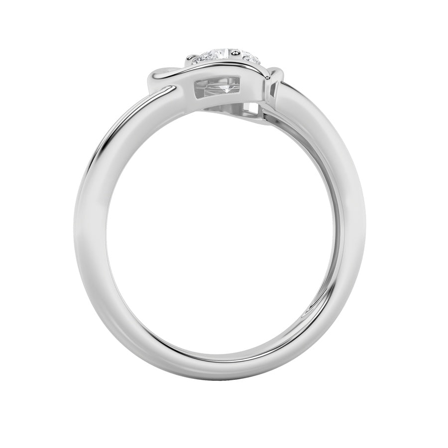 Heart Shape Ring lab grown diamond