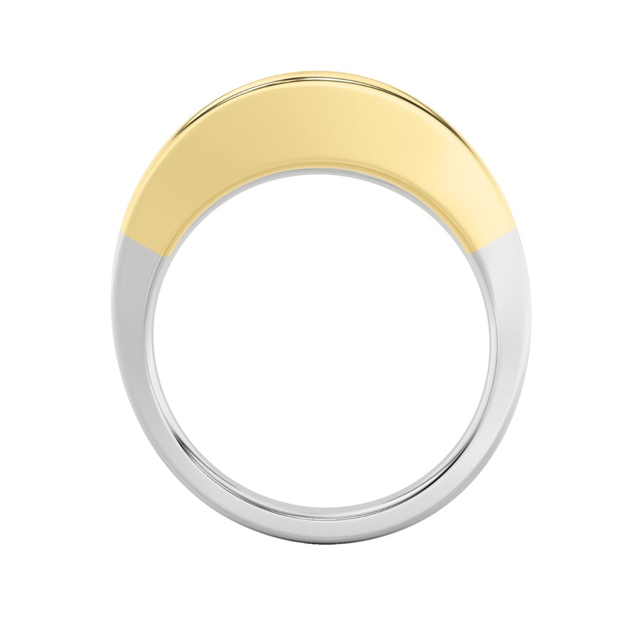 Oval Shape East West Solitaire Ring lab grown diamond