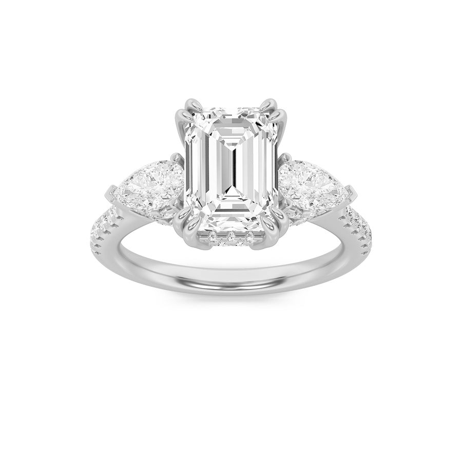 14K White Gold Ring KJ00914R.EM-3-21G