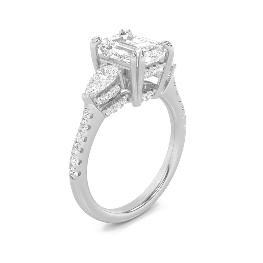 14K White Gold Ring KJ00914R.EM-3-21G
