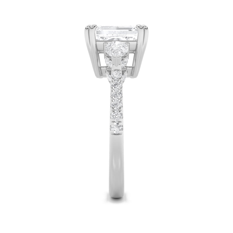 14K White Gold Ring KJ00914R.EM-3-21G