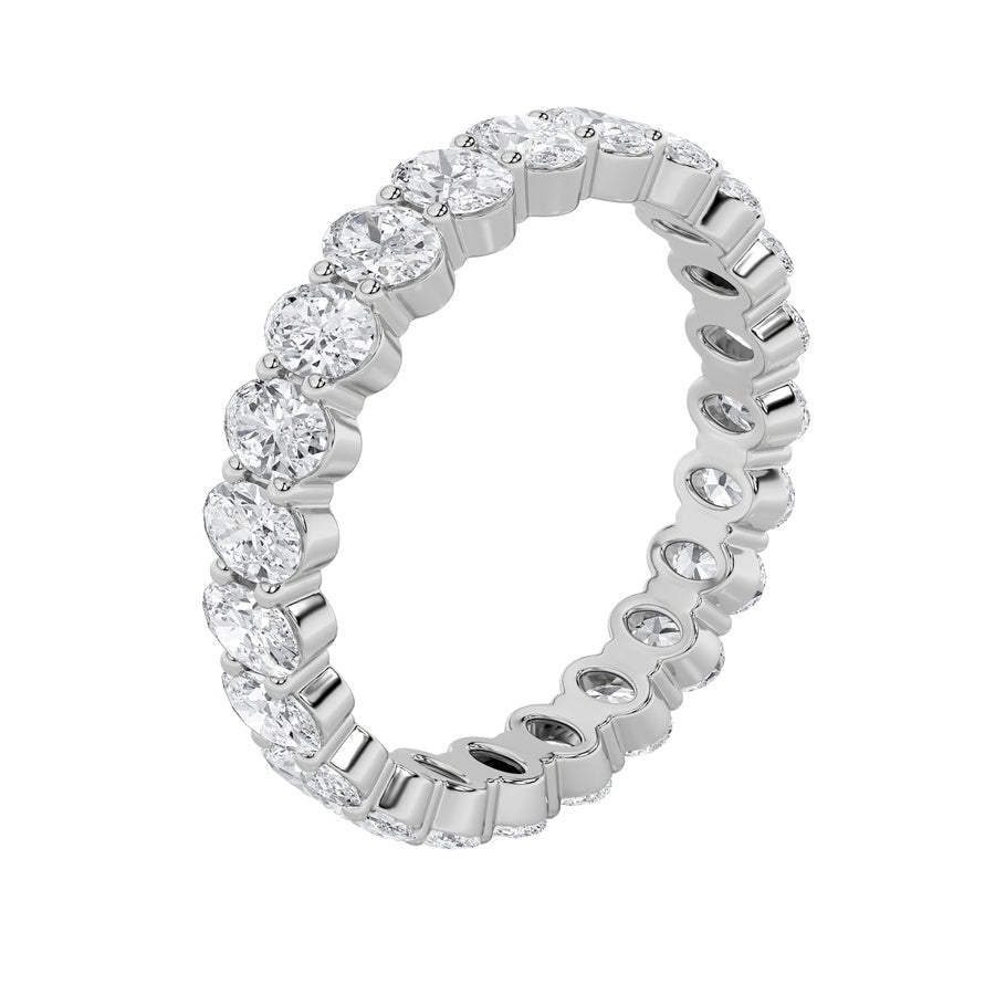 14K White Gold Ring KJ40043T.OV-3.5-S7-21F