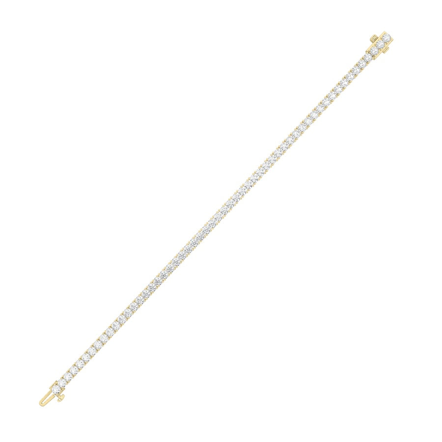 14K White Gold Bracelet KJ01855B.RD-5-21F