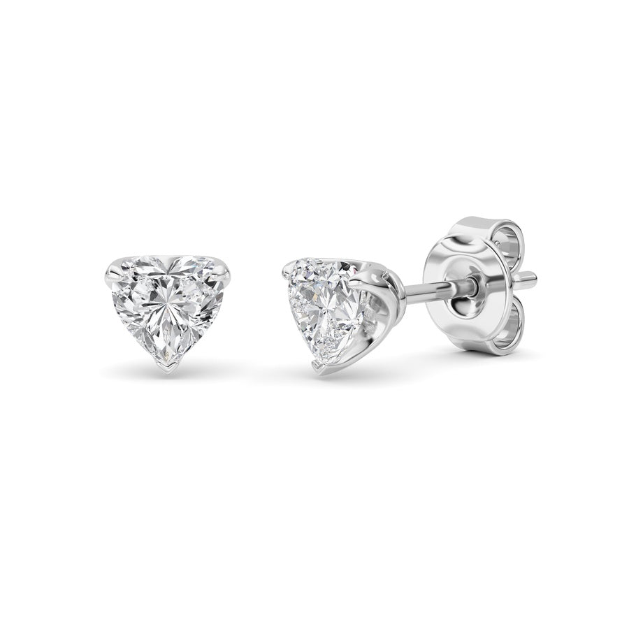 Silver, 14K White Gold Earring KJ01562E.HS-1-61F