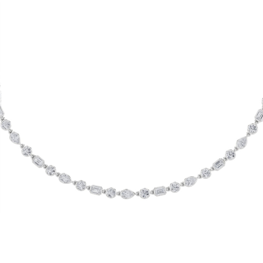 Pear Shape Necklace lab grown diamond