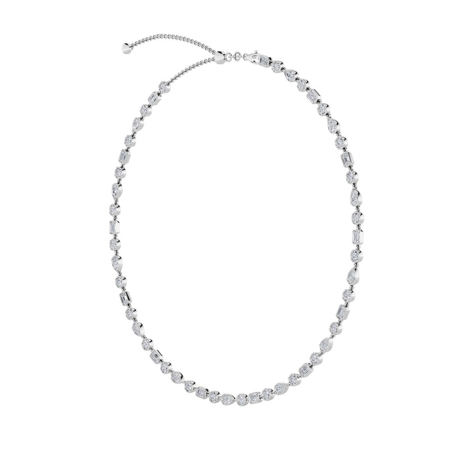 Pear Shape Necklace lab grown diamond