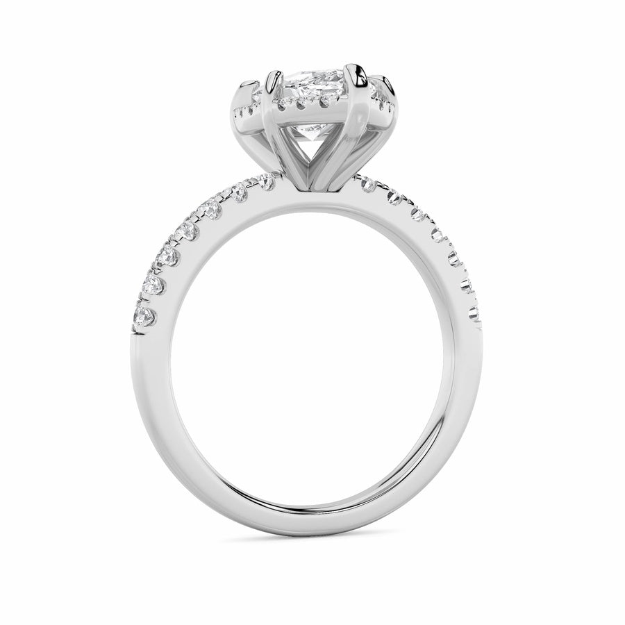 Marquise Shape Ring lab grown diamond