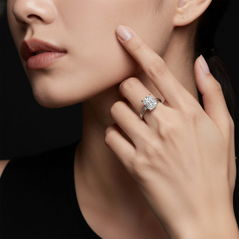 Model wearing ring
