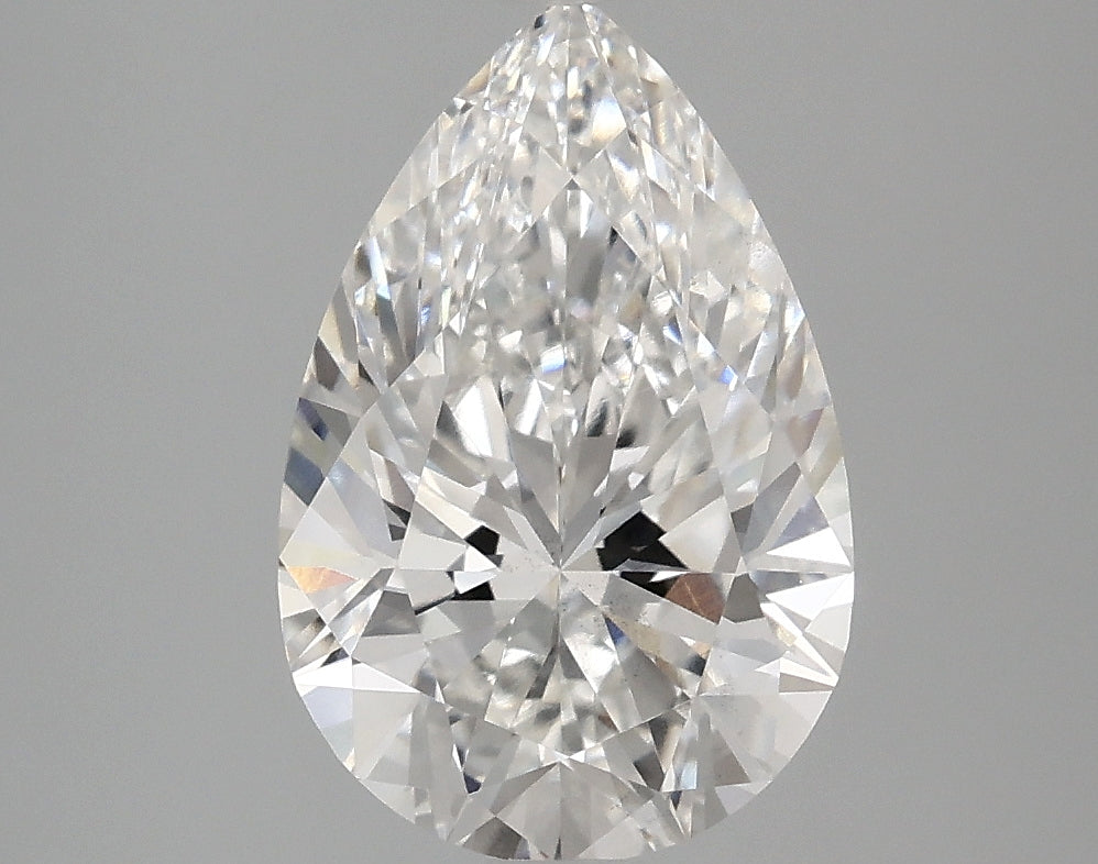 OROLEV Lab Grown Diamond Pear 2.57 Carats - Certification No.773604825