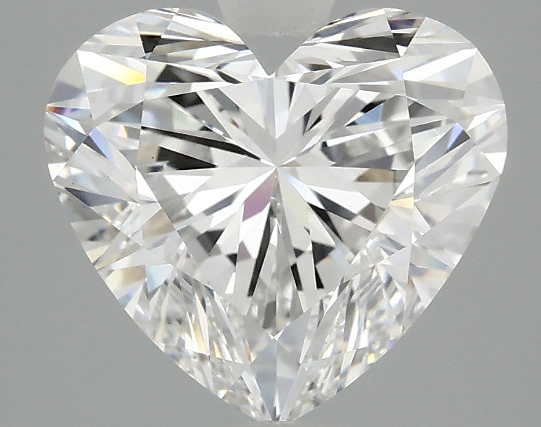 OROLEV Lab Grown Diamond Heart 3.1 Carats - Certification No.712584548