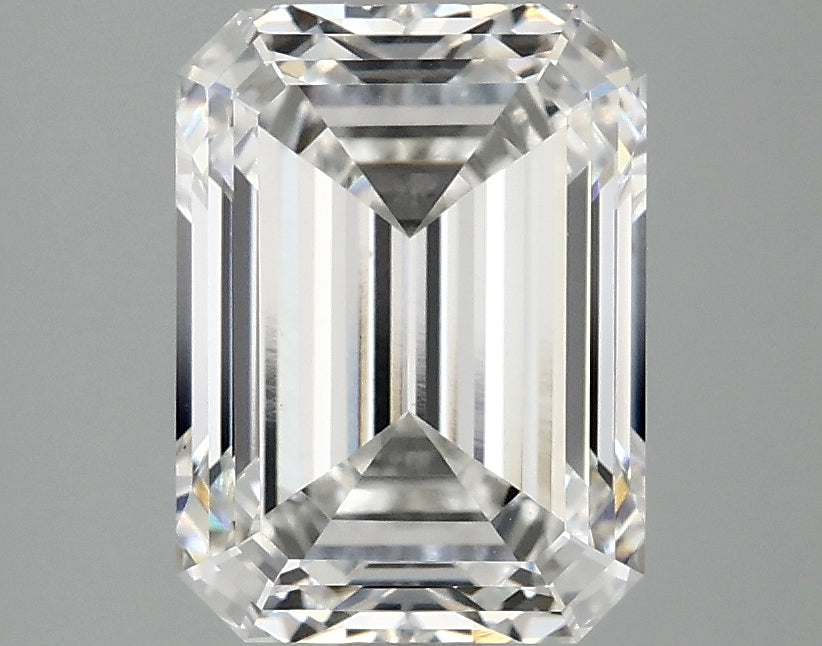 OROLEV Lab Grown Diamond Emerald 3.07 Carats - Certification No.755528253