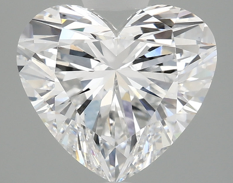 OROLEV Lab Grown Diamond Heart 3.1 Carats - Certification No.696551946