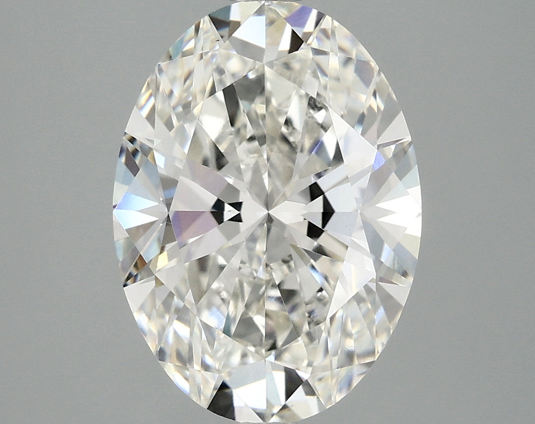 OROLEV Lab Grown Diamond Oval 4.09 Carats - Certification No.795691708