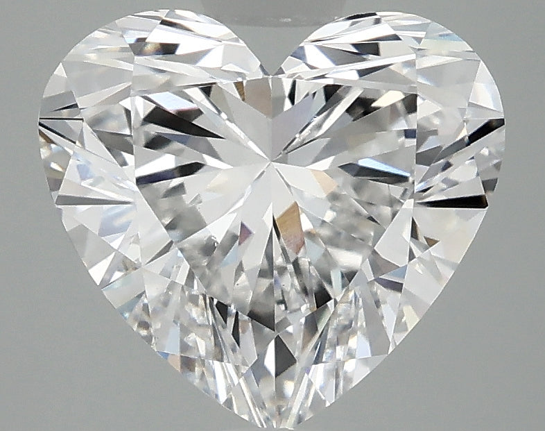 OROLEV Lab Grown Diamond Heart 3.03 Carats - Certification No.698559503