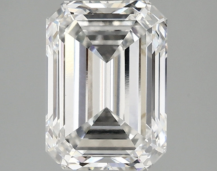 OROLEV Lab Grown Diamond Emerald 2.5 Carats - Certification No.797670830