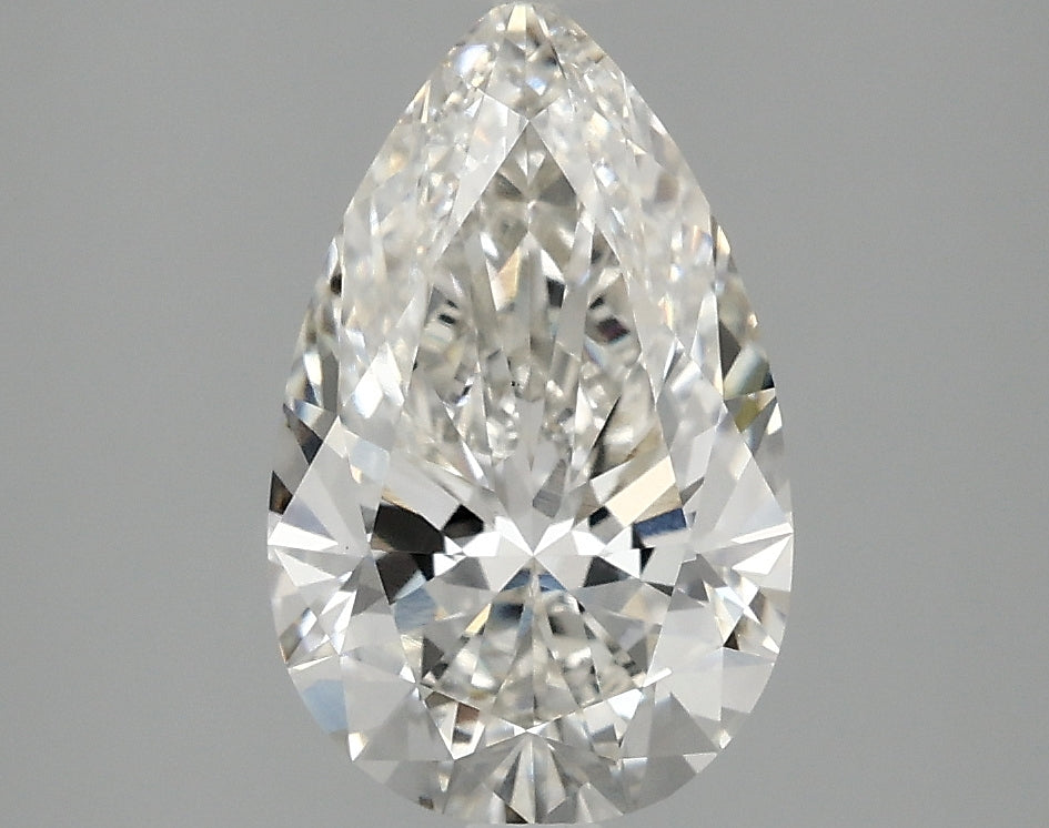 OROLEV Lab Grown Diamond Pear 2.09 Carats - Certification No.799610029