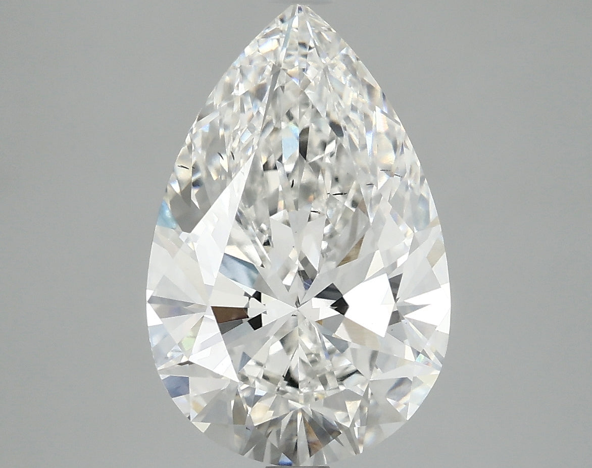 OROLEV Lab Grown Diamond Pear 4.02 Carats - Certification No.768603075