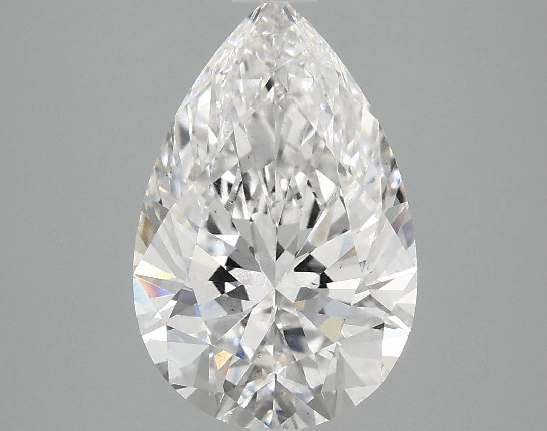OROLEV Lab Grown Diamond Pear 3.06 Carats - Certification No.757537731
