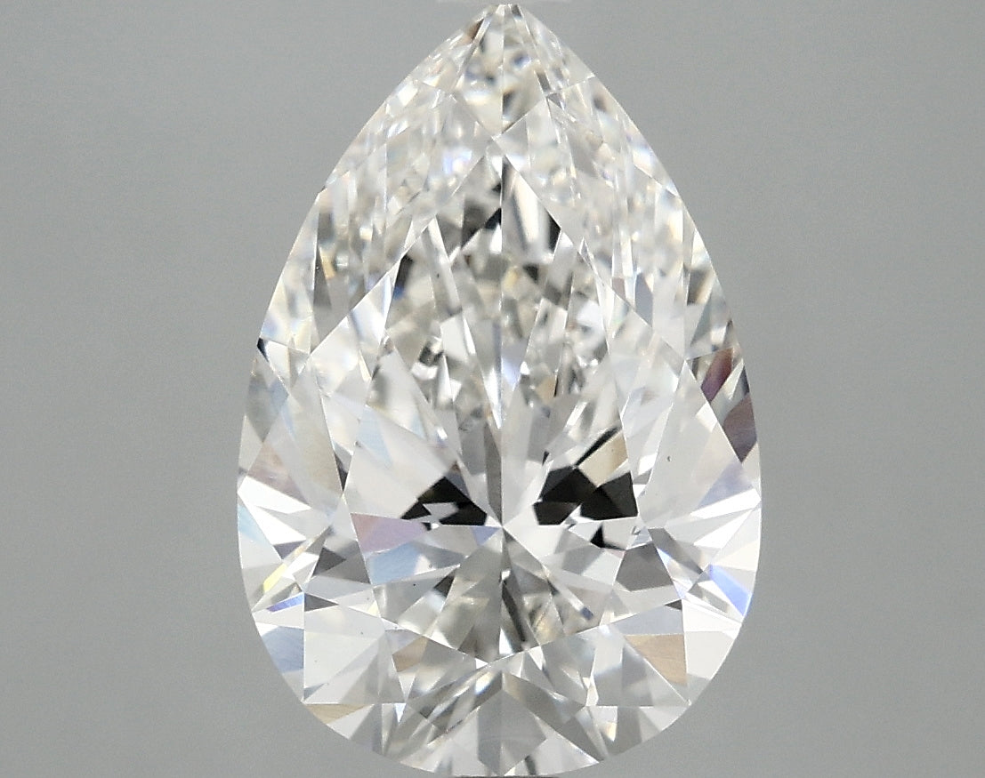 OROLEV Lab Grown Diamond Pear 4.01 Carats - Certification No.768643891