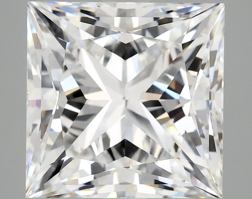 OROLEV Lab Grown Diamond Princess 4.08 Carats - Certification No.768601077