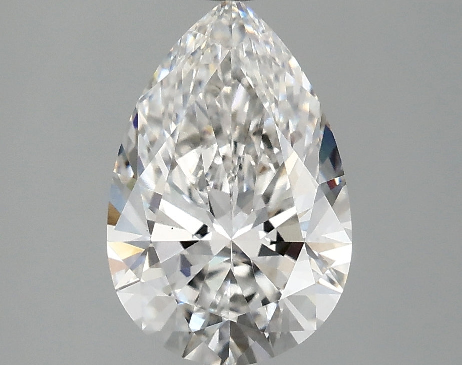 OROLEV Lab Grown Diamond Pear 2.1 Carats - Certification No.774622835