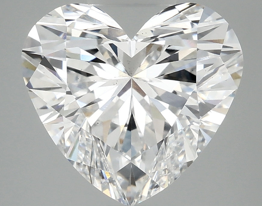 OROLEV Lab Grown Diamond Heart 4.06 Carats - Certification No.715526157