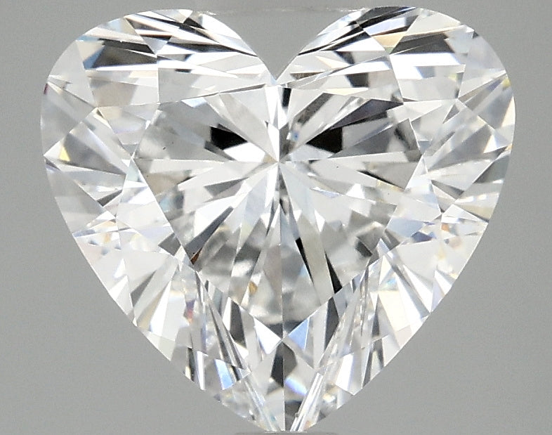 OROLEV Lab Grown Diamond Heart 2.98 Carats - Certification No.717543738