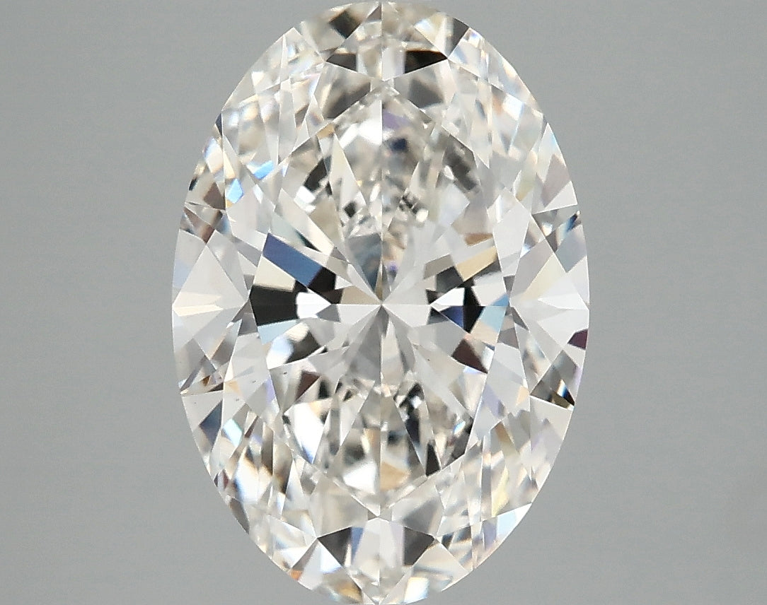 OROLEV Lab Grown Diamond Oval 4.02 Carats - Certification No.797694438
