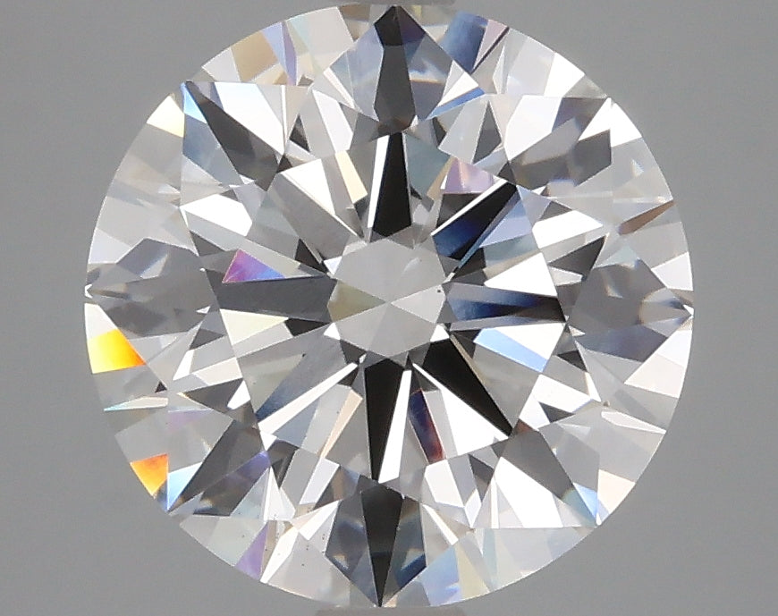 OROLEV Lab Grown Diamond Round Brilliant 3.89 Carats - Certification No.628422733