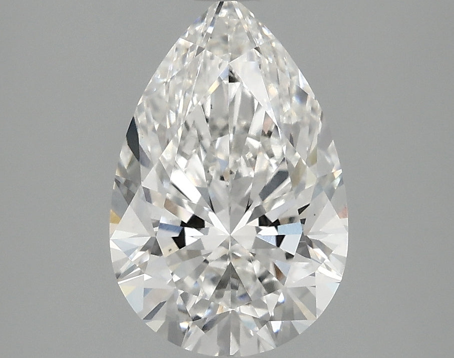 OROLEV Lab Grown Diamond Pear 2.1 Carats - Certification No.756585453
