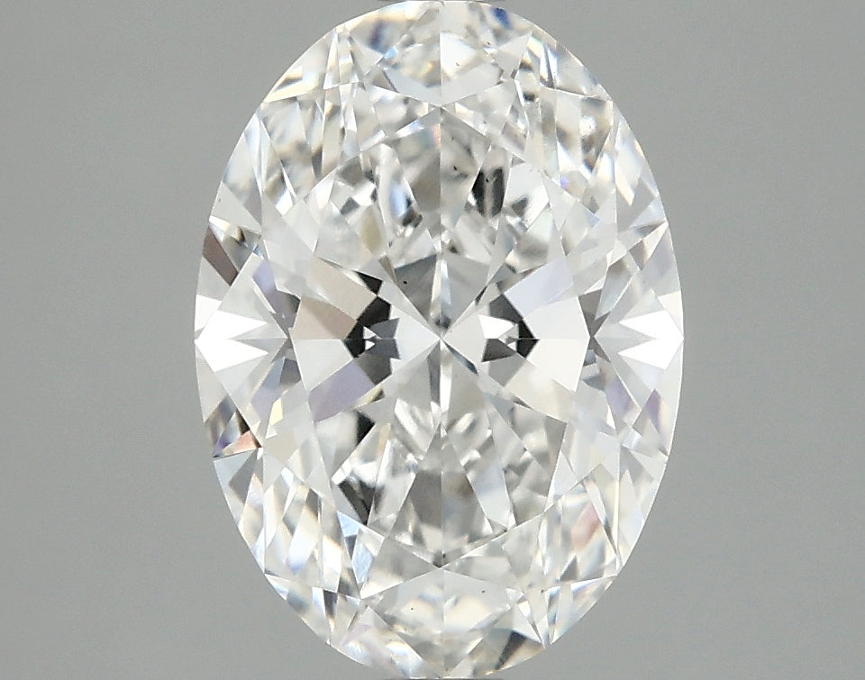 OROLEV Lab Grown Diamond Oval 2.56 Carats - Certification No.769640169