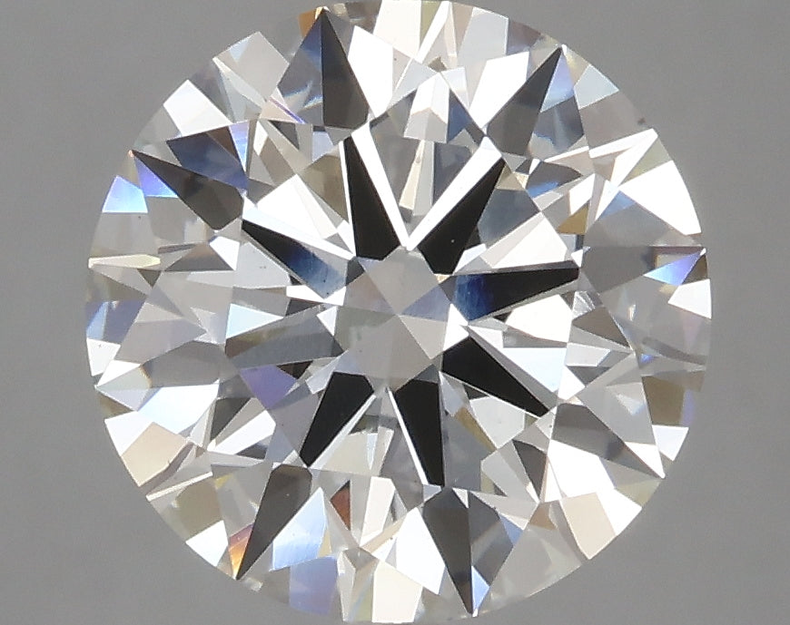 OROLEV Lab Grown Diamond Round Brilliant 3.9 Carats - Certification No.633486187