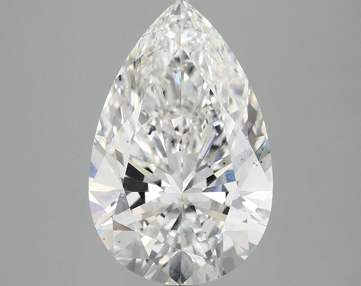 OROLEV Lab Grown Diamond Pear 4.03 Carats - Certification No.766667954