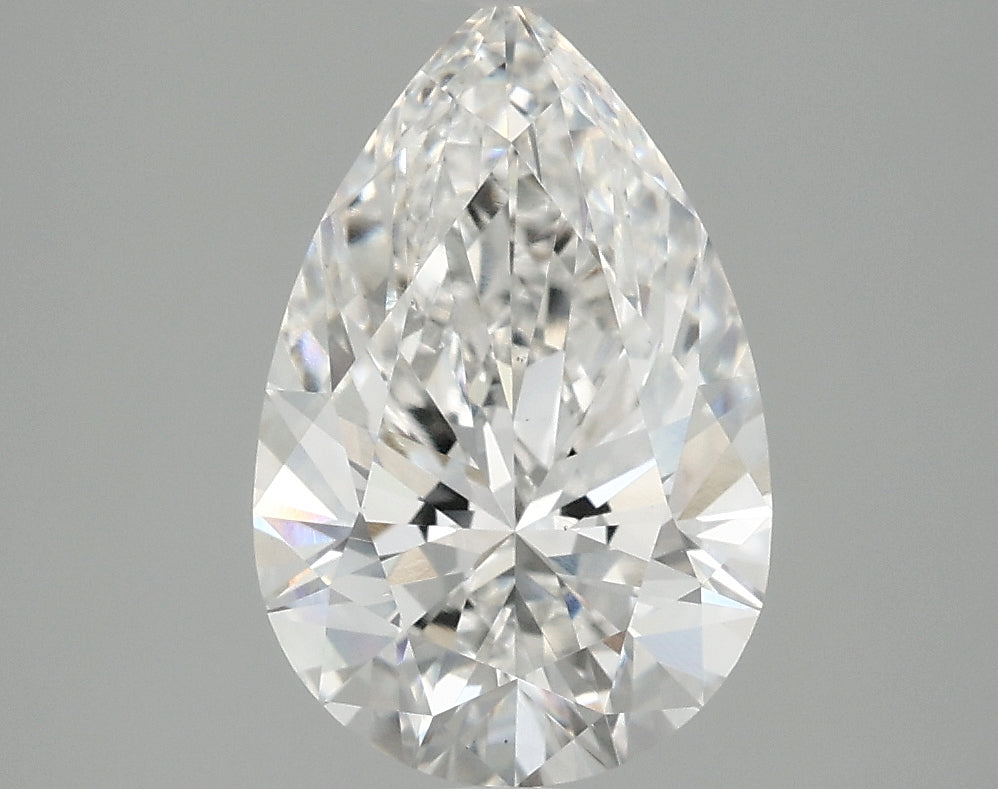 OROLEV Lab Grown Diamond Pear 2.5 Carats - Certification No.769650348